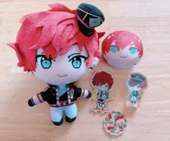 あんスタ　天城一彩　ぬいぐるみ　おまんじゅう　アクスタ　4個セット　即購入可能のサムネイル