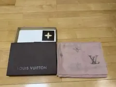 LOUIS VUITTON カシミヤマフラー ピンク