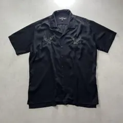 JACK ROSE スカジャン 刺繍 ブラック レーヨン スカシャツのサムネイル
