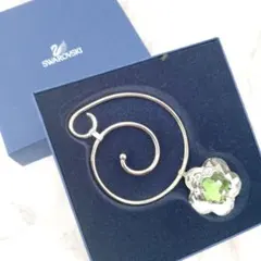 Swarovski スワロフスキー フラワーモチーフチャーム クリスタル 箱付き