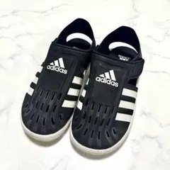 adidas アディダス キッズ サンダル 21 黒 男の子 GW0384