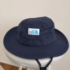 【THE NORTH FACE】ネイビー キッズホライズンハット　バケットハット