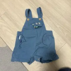 デニムサロペット　0-3か月