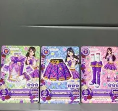アイカツカード プラムトルテ 三ノ輪ヒカリ プラムトルテ コーデ 三ノ輪ヒカリ アイカツカード アイカツ DCD 特典