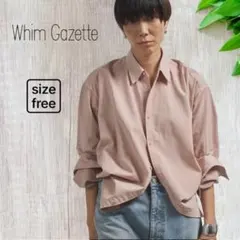 whim gazette リネンキャンバスシャツ 美品】whim gazette リネンキャンバスシャツ - メルカリ