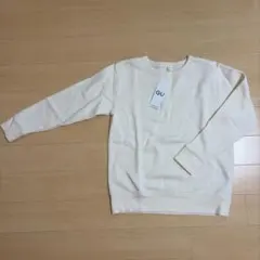 GU トレーナー 裏起毛 アイボリー 150cmのサムネイル