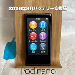 じ*じ様 アップル iPod nano 第7世代 MKN52 26年5月BAT交 アップル iPod nano 第7世代 MKN52 灰色 26年8月BAT交換品 - メルカリ