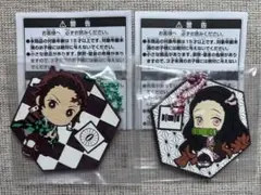 一番くじ　鬼滅の刃　ラバーコースター　竈門炭治郎　ねずこ　２点セット　新品未開封