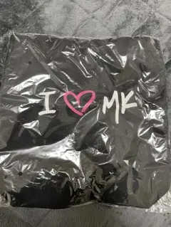 【新品未使用品】 MICHEAL KORS I ❤️ MK トートバッグ ブラック
