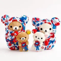 関西万博限定ミャクミャクコラボぬいぐるみリラックマとコリラックマ 4体セット