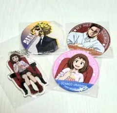 新品未使用/ヒロアカ/お茶子/エンデバー/オールマイト/缶バッチ/チャーム