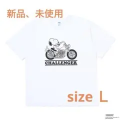Lsize】CHALLENGER SNOOPY TEE WHITE - メルカリ
