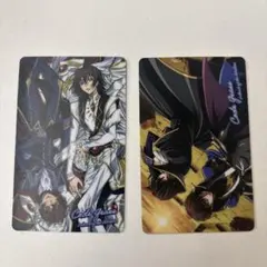 コードギアス 紙コースター5枚セット ルルーシュ スザク c.c. カレン