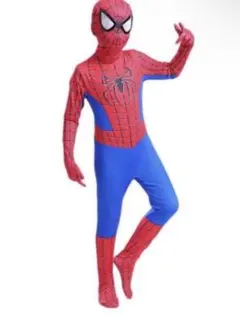 スパイダーマンのコスプレ衣装 子供用150cm