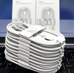 オークション!! 純正互換品 編み込みタイプ C to C ケーブル 1m