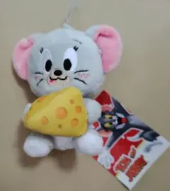 トムとジェリー チーズマスコット ぬいぐるみキーホルダー
