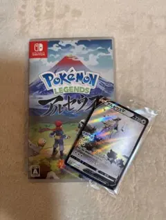 ポケモン レジェンズ アルセウス＋初回特典カード付き