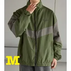 新品　Anchor Smith ビッグシルエット　ブルゾン　カーキ　M