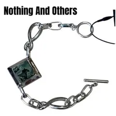 新品Nothing And Others シルバーブレスレット天然石Green系のサムネイル