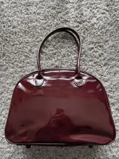 INES DE LA FRESSANGE バーガンディ ハンドバッグのサムネイル