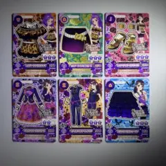 【希少】初期　アイカツ スパイシーアゲハ セット　レアカード　神崎美月 紫吹蘭