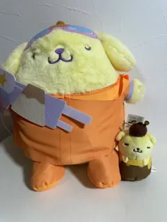 ポムポムプリンスプラッシュパーティーBIGぬいぐるみ マスコット セット