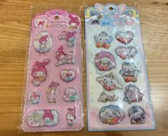 ウォーターシールマイメロディ・シナモロール