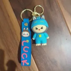 ラブブ　ラバーキーホルダー