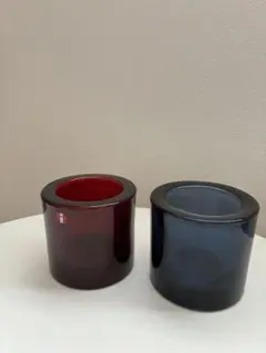 イッタラ キビ キャンドルホルダー クランベリー&レイン