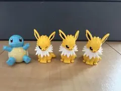 ポケモン フィギュア サンダース3体＆ゼニガメ 【4点セット】
