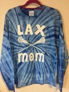 Hanes LAX mom タイダイ柄 ロングスリーブTシャツ M
