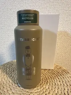 スターバックス　ポーター　コラボ　ステンレスボトル　ベージュ　スタバ　タンブラー