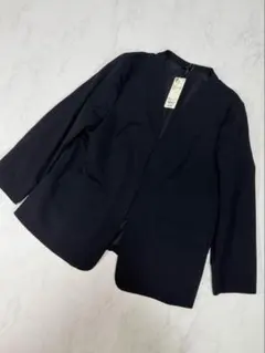 タグ付き✨GU ウォッシャブルノーカラージャケットZ 3XL