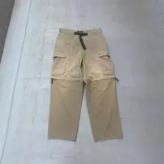 90s Eddie bauer 2way カーゴパンツ　ミリタリーパンツ　古着