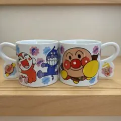 アンパンマン マグカップ 2個セット　アンパンマンモール　不二家
