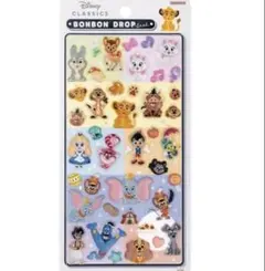 【正規品】サンスター文具 ディズニー シール ボンボンドロップシール クラシック