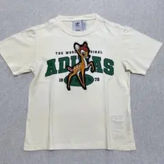 adidas ×ディズニーコラボ　バンビ Tシャツ　Sサイズのサムネイル
