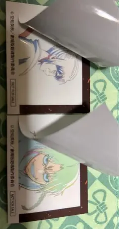 銀魂　映画特典　神威＆神楽ステッカー 2点セット