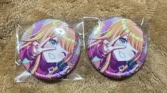 学園アイドルマスター 学マス 缶バッジ ミラクルナナウ 紫雲清夏 特訓後