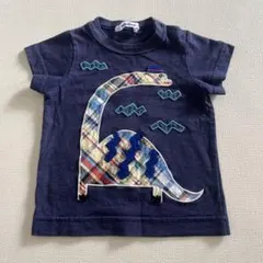 familiar 恐竜イラスト Tシャツ　ファミリア　半袖　80サイズのサムネイル