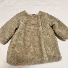 babyGap ベージュ ボアアウター　コート　アウター　70 80