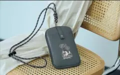 リンネル7月号付録　ムーミン　リトルミイ　ストラップ付きマルチケース