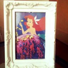 アリエル ディズニー プリンセス 入り写真立て