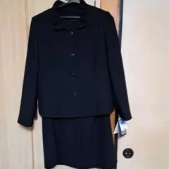 新品礼服3点セットブラックスーツ 13号タグ付き