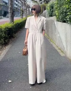Cygne シーニュダブルフロントオールインワン Favu cygne シーニュ ダブルフロントオールインワン Favu ネイビー - メルカリ