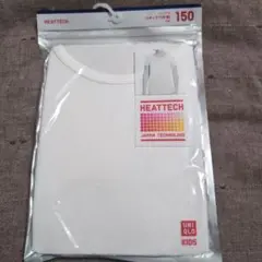 ユニクロ ヒートテックUネックT(半袖)ホワイト 150