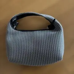 値下げ⭐︎センソユニコ⭐︎グレー メッシュ ハンドバッグ　軽い！