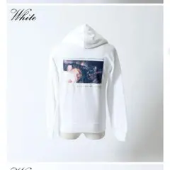 LIVERTINE AGE 矢野妃菜喜 コラボ パーカー ホワイト Lサイズ