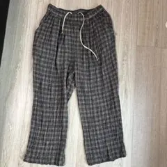 studioCLIP チェックパンツ