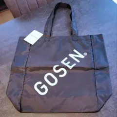 GOSEN トートバッグ ブラック
